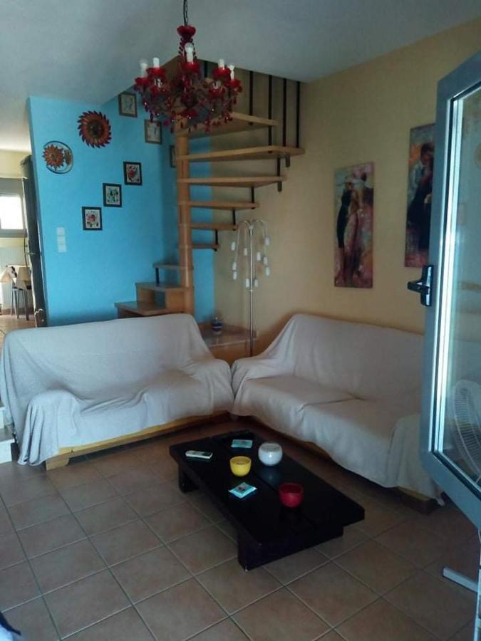 Whole Apartment In Loutsa With Amazing View Exterior photo
